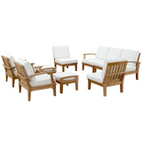 Marina 9 Piece Outdoor Patio Teak Set