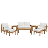 Marina 8 Piece Outdoor Patio Teak Set