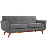 Engage Upholstered Fabric Loveseat