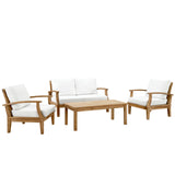 Marina 4 Piece Outdoor Patio Teak Set