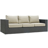 Sojourn Outdoor Patio Sunbrella¨ Sofa