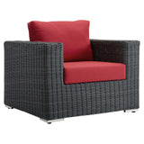 Summon Outdoor Patio Fabric Sunbrella¨ Armchair