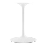 Lippa 48" Oval Artificial Marble Dining Table