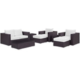 Convene 8 Piece Outdoor Patio Sofa Set