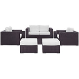 Convene 8 Piece Outdoor Patio Sofa Set