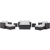 Convene 8 Piece Outdoor Patio Sofa Set