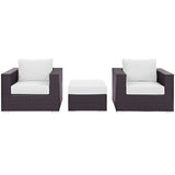 Convene 3 Piece Outdoor Patio Sofa Set