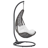 Abate Wicker Rattan Outdoor Patio Swing Chair