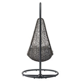 Abate Wicker Rattan Outdoor Patio Swing Chair