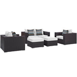 Convene 5 Piece Outdoor Patio Sofa Set