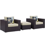 Convene 3 Piece Outdoor Patio Sofa Set