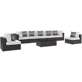 Convene 8 Piece Outdoor Patio Sectional Set