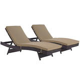 Convene Chaise Outdoor Patio Set of 2