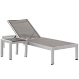 Shore 2 Piece Outdoor Patio Aluminum Set