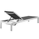 Shore Chaise Outdoor Patio Aluminum Set of 6