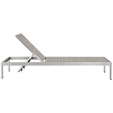 Shore Chaise Outdoor Patio Aluminum Set of 6