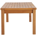 Upland Outdoor Patio Teak Wood Coffee Table