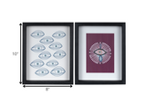 The Eyes Have It Set Of Two Framed Wall Art