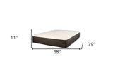 Gillian Twin Xl 10.5" Cool Gel Firm Foam Hybrid Mattress