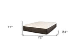 Gillian Ca King 10.5" Cool Gel Firm Foam Hybrid Mattress