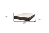 Bridget Twin 11.5" Luxury Firm Hybrid Mattress