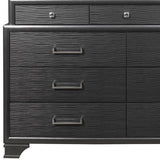 Grey Chest With 6 Drawers