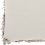 Loose Luscious Shag Taupe Throw Pillow