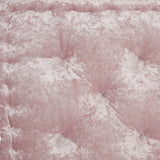 24" X 24" Rose Polyester Solid Color Floor Cushion