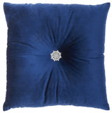 5" X 12" Blue Butterfly Indoor Outdoor Throw Pillow Cover &amp; Insert