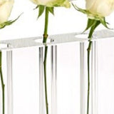 Modern Clear Square Block Optical Crystal Vase