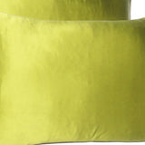 Lemon Dreamy Set Of 2 Silky Satin King Pillowcases