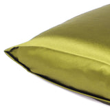 Lemongrass Dreamy Set Of 2 Silky Satin Standard Pillowcases