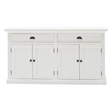 Modern Farmhouse White Buffet Server