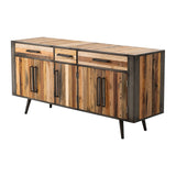 71" Modern Rustic Natural Buffet Server