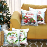 Set of 4 Merry Christmas Tis the Season Thow Pillows