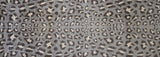 2' x 6' Gray and Brown Cheetah Washable Runner Rug