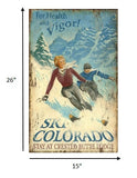 Colorado Ski Slopes Wall Art