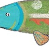 Rustic Green Whimsy The Fish Wall Art