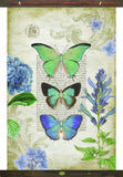 Three Vibrant Butterflies XL Tapestry Wall Décor