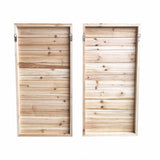 Two Piece Graceful Butterfly Wood Plank Wall Art