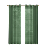 Set of Two 84" Sage Solid Modern Window Panels