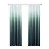 Set of Two 84" Blue Ombre Shades Window Panels