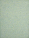 9' X 12' Blue Power Loom Area Rug