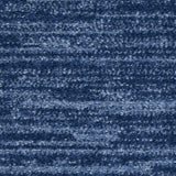 10' x 14' Navy Blue Power Loom Area Rug