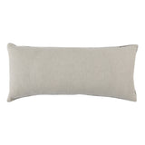 16" X 36" Taupe Polyester Zippered Pillow