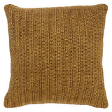 22" X 22" Beige Linen Zippered Pillow