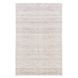 5' x 8' Natural and Ivory Chevron Hand Woven Area Rug