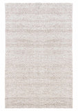 8' X 10' Ivory Hand Woven Stain Resistant Area Rug