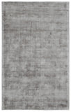 2' X 3' Gray Hand Woven Distressed Area Rug