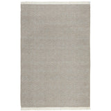 5' X 8' Blue Chevron Hand Woven Area Rug